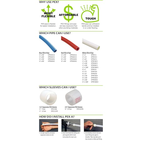Apollo 3/4 in. x 1 in. Poly-Alloy PEX-A Barb Reducing Coupling EPXPAC341